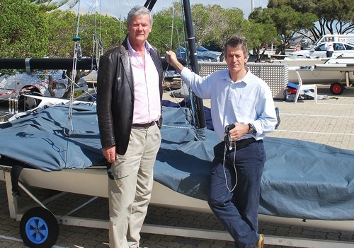 John Longley and Skip Lissiman  - Perth 2011 © Richard Palfreyman